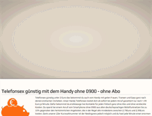 Tablet Screenshot of guenstiger-telefonsex.org
